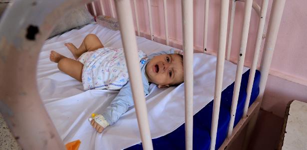 Em Gaza, casos de meningite aumentam exponencialmente entre crianças