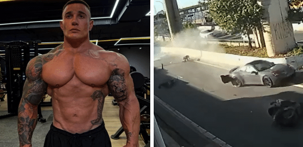 Influenciador Fábio Giga bate Porsche e atinge motos em São Paulo