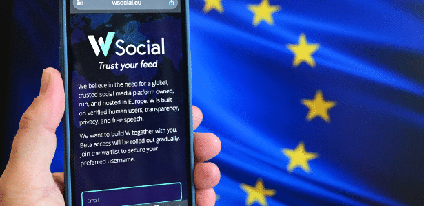 Concorrente europeia do X, rede social W lança sua versão pública