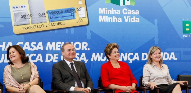 Dilma Rousseff anunciou linha de financiamento para aquisição de móveis e eletrodomésticos aos beneficiários do programa Minha Casa, Minha Vida - Roberto Stuckert Filho/Presidência da República