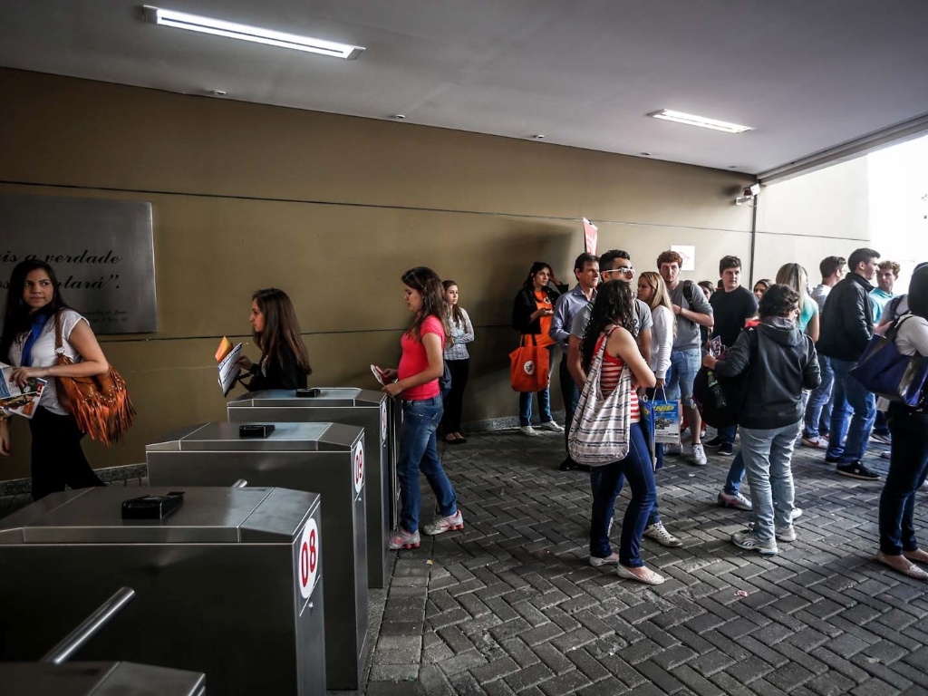 Mackenzie vestibular 2013 de inverno - Leandro Moraes/UOL