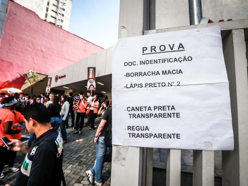 Mackenzie vestibular 2013 de inverno - Leandro Moraes/UOL