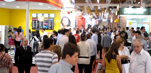 Feira da ABF no Expo Center Norte; em 2014, evento atraiu 60 mil visitantes em 4 dias - Reinaldo Canato/UOL