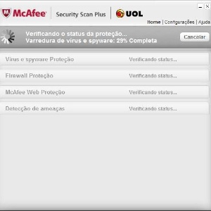 Além de detectar programas maliciosos, o Scan Grátis mostra o nível de proteção do computador - Divulgação