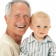 19.ju.n2013- homem, idoso, pai, bebê - Thinkstock
