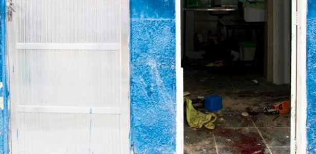 Casa de morador na favela Nova Holanda, no complexo da Maré, no Rio de Janeiro, onde o Bope fez operação da noite de segunda (24) até a tarde de terça - Elisângela Leite/UOL