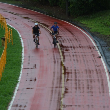 Ciclovia da marginal Pinheiros passou por reformas - Marcos Bezerra/Futura Press