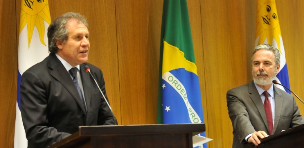 Os ministros das Relações Exteriores do Brasil, Antonio Patriota, e do Uruguai, Luis Almagro, confirmaram que a Venezuela assumirá a presidência rotativa do Mercosul