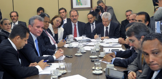9.jul.2013 - Reunião da base aliada do governo na Câmara  - Luis Macedo/Câmara dos Deputados