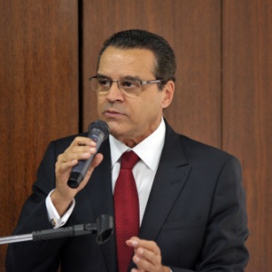 Presidente da Câmara, deputado Henrique Eduardo Alves (PMDB-RN), durante lançamento de site do Congresso nesta terça - Zeca Ribeiro / Câmara dos Deputados