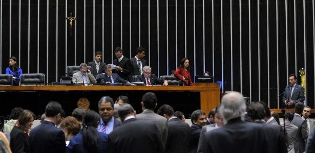 Deputados participam de votação na Câmara nesta quarta; a sessão foi encerrada por falta de quórum - Câmara dos Deputados/Divulgação