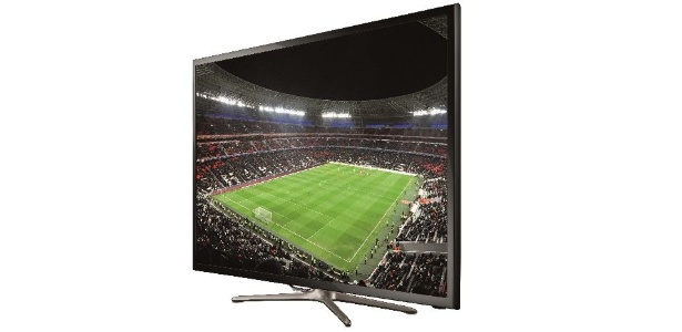 Função futebol do televisor da Samsung deixa as cores do jogo mais vibrantes - Divulgação