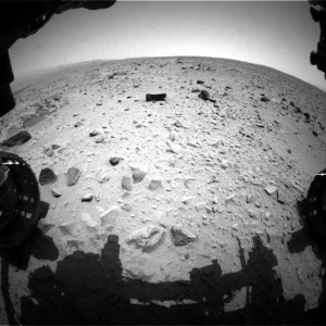 Superfície de Marte em imagem feita pelo robô Curiosity - Nasa/JPL-Caltech