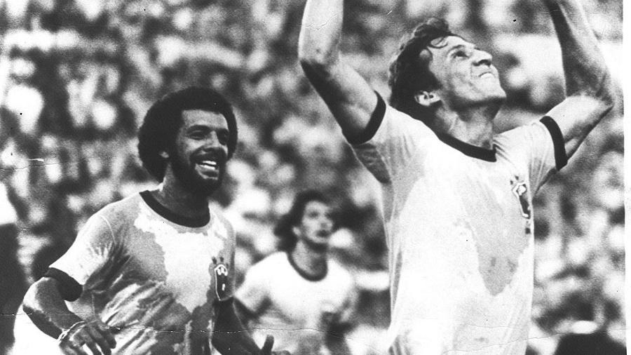 Zico em 1982, na seleção brasileira - Jorge Araujo/Folhapress