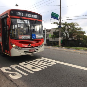 Nesta segunda, são inaugurados mais 7,9 km de corredor para ônibus em SP - Gabriela Biló/Futura Press