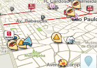 Aplicativo Waze é navegador GPS alternativo para celulares; conheça os recursos - Reprodução