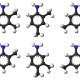 Química orgânica, isomeria, xylidine-isomers-3D-balls - Wikimedia Commons