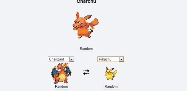 Fotos: Máquina de fazer pokémon: site combina monstros para criar
