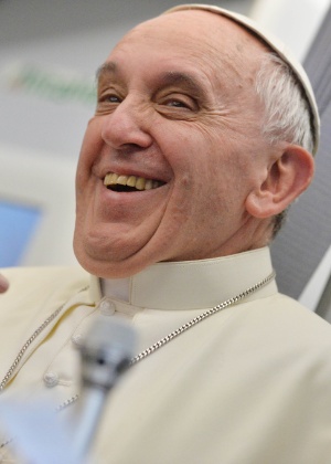 Fiel contou que papa pediu para não ser tratado com formalidade - Luca Zennaro/AFP
