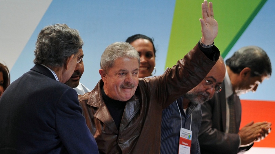 2.ago.2013 - Ex-presidente Luiz Inácio Lula da Silva na abertura oficial do 19º Encontro do Foro de São Paulo - Nelson Almeida/AFP