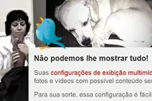 Como ver conteúdo impróprio no Twitter