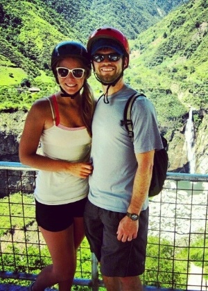Em 47 semanas, ou quase 12 meses, Caroline e Josh Eaton visitaram 17 países, publicando textos sobre os locais visitados no blog ""Traveling 9 to 5"" - Reprodução/Instagram/@traveling9to5