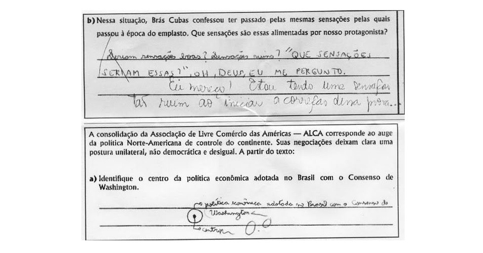 Pérolas, provas - Reprodução