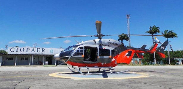 Helicóptero é um dos três comprados pelo governo do Ceará por R$ 78 milhões sem licitação em 2012 - Divulgação