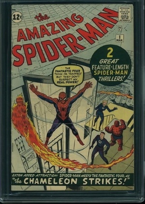 A edição número um de "Amazing Spider-Man" foi leiloada para pagar o casamento - Reprodução
