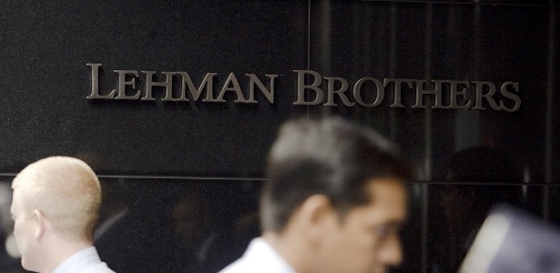 A quebra do banco americano Lehman Brothers é símbolo da crise de 2008 - Nicholas Roberts/AFP