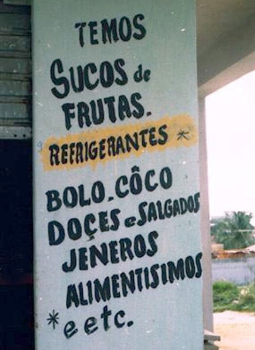 erro de português; língua portuguesa - Reprodução/www.placaserradas.com.br