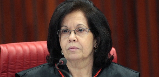 Durante sessão do TSE que decide sobre o registro da Rede, a ministra Laurita Vaz, relatora do caso, votou por rejeitar a criação da sigla - Foto:Nelson Jr./ASICS/TSE