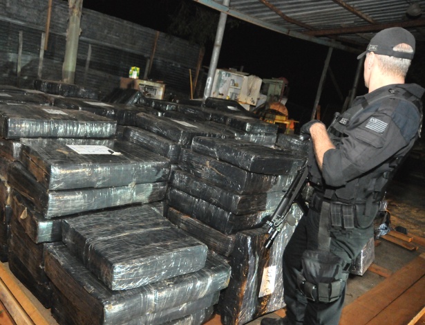 Polícia Civil de Indaiatuba (a 103 km de São Paulo) apreendeu 8,7 toneladas de maconha em Indaiatuba   - Eduardo Turati/Tribuna de Indaiá