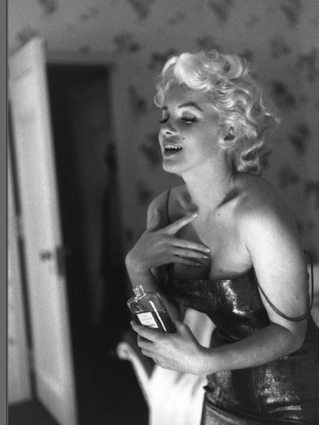 O clássico perfume Chanel nº 5 já teve Marilyn Monroe como estrela de uma de suas campanhas - Michael Ochs Archives/Getty Images
