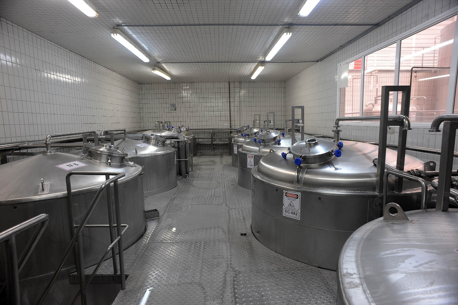 Fermentação (Fábrica da cerveja Itaipava) - Reinaldo Canato/UOL