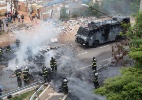 Marginal Tietê é liberada após protesto de moradores ameaçados por despejo - Rodrigo Gazzanel/Futura Press/Estadão Conteúdo 