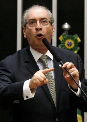 Eduardo Cunha, líder do PMDB, apresentou texto alternativo ao Marco Civil para derrotar proposta do governo - Pedro Ladeira/Folhapress