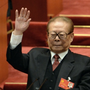 O ex-presidente chinês Jiang Zemin - Goh Chai Hin/AFP