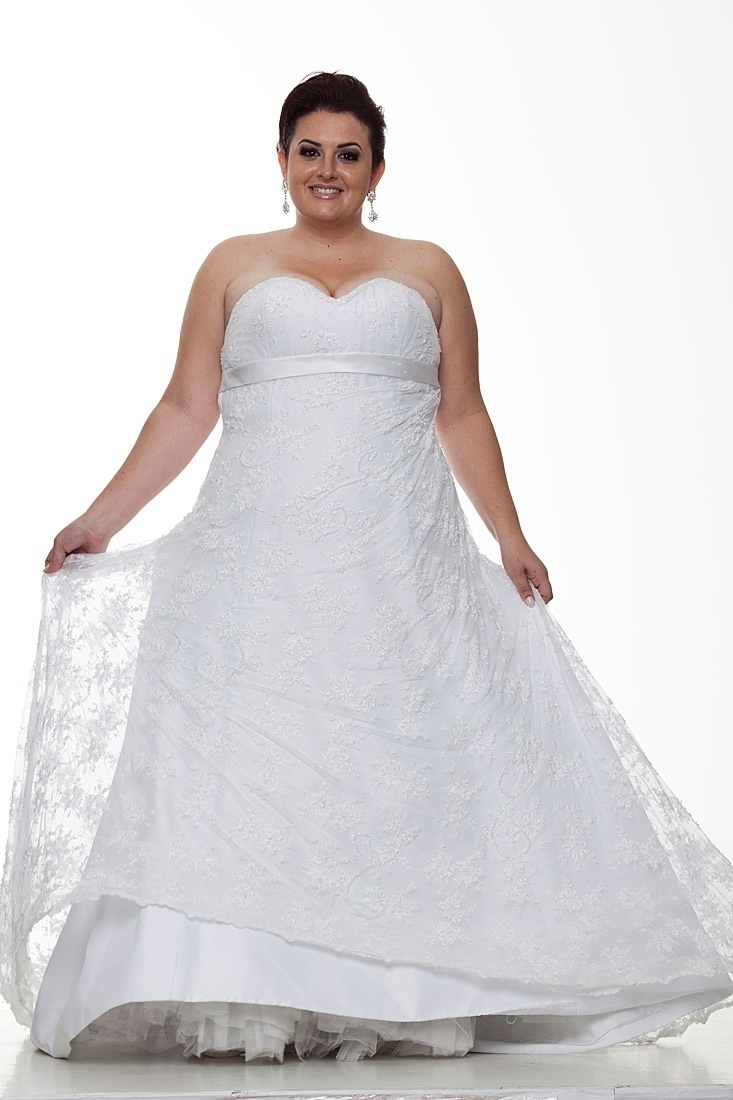 vestido de noiva para obesas