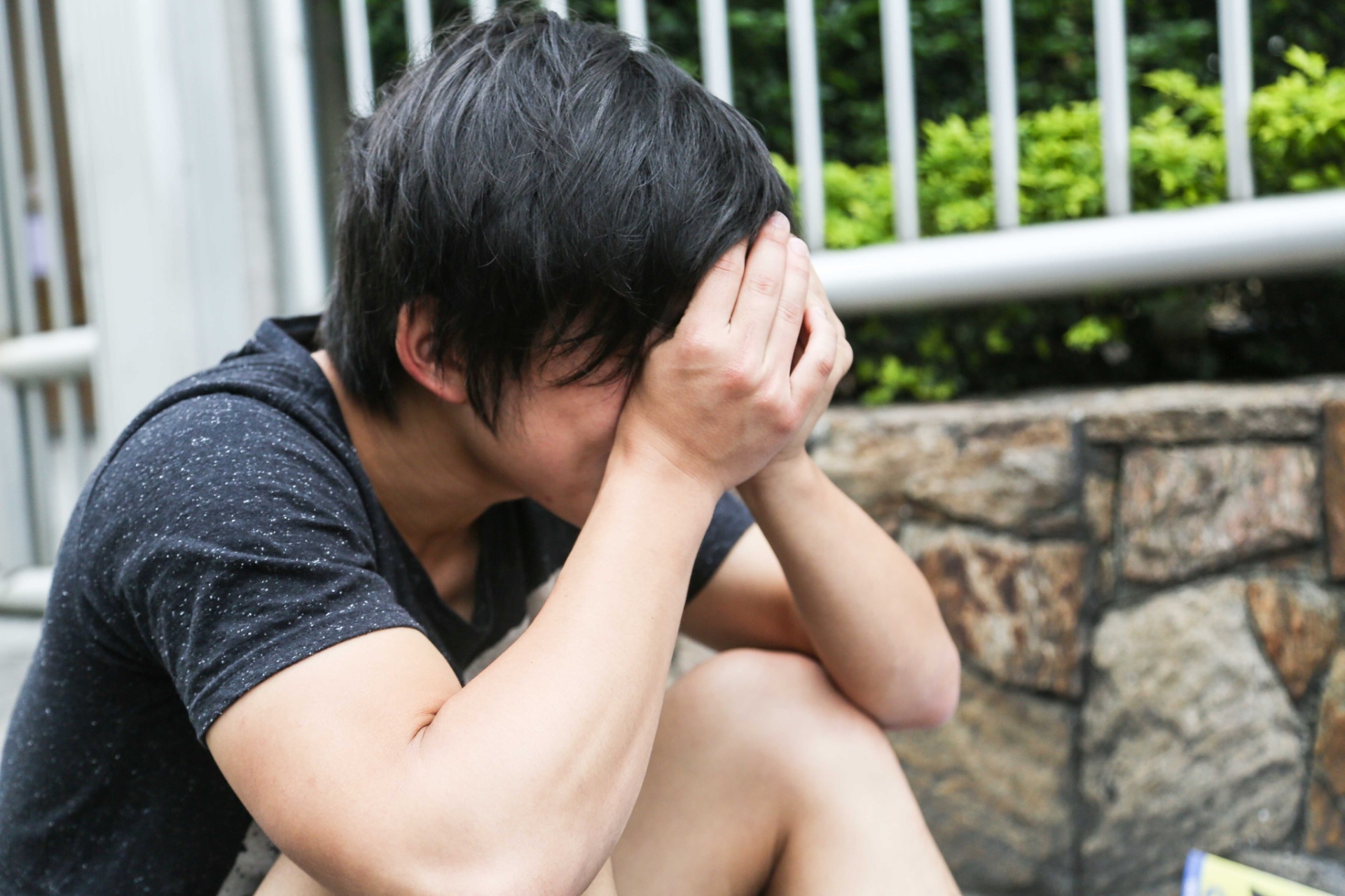 24.nov.2013 - O candidato Chon Yong Lee, 18, chegou atrasado na unidade da Barra Funda da Uninove, zona oeste de São Paulo, e perdeu a primeira fase da Fuvest, realizada neste domingo - William Volcov/Brazil Photo Press/ Estadão Conteúdo