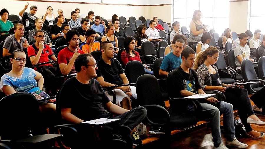 Serão 15,8 mil vagas para cursos de graduação tecnológica em todas as regiões do estado de São Paulo - Reinaldo Canato/UOL