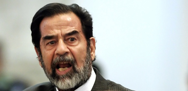 11.dez.2013 - O ex-ditador Saddam Hussein - Stefan Zaklin/AFP