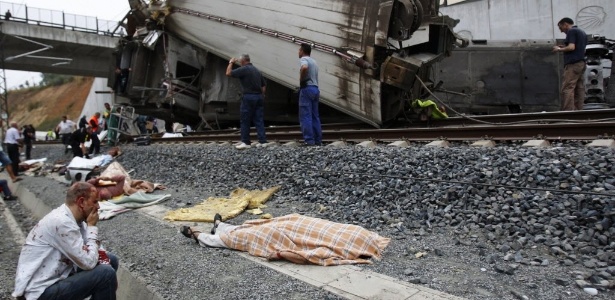 Acidente, em 24 de julho de 2013, matou 79 pessoas em Santiago de Compostela - AFP