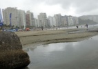 As praias do Guarujá, litoral de São Paulo, têm presenciado uma piora na qualidade de suas águas - Rafael Motta/UOL