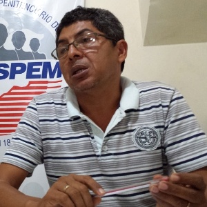 Presidente do Sindicato dos Servidores do Sistema Penitenciário do Maranhão (Sindispem), Antônio Portela - Beto Macário/UOL