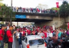 Após bloquear marginal, manifestantes encerram protesto na zona sul de São Paulo - Dario Oliveira/Futura Press/Estadão Conteúdo