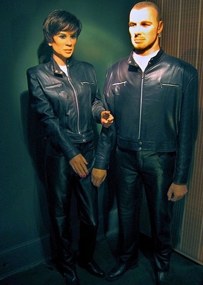 Bonecos de cera do museu Louis Tussauds (considerado o pior do mundo), na Inglaterra, representam o casal Victoria e David Beckham