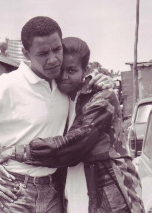 Após o casamento, Barack e Michelle passaram uma temporada no Havaí, onde o presidente americano cresceu com a família - Obama for America