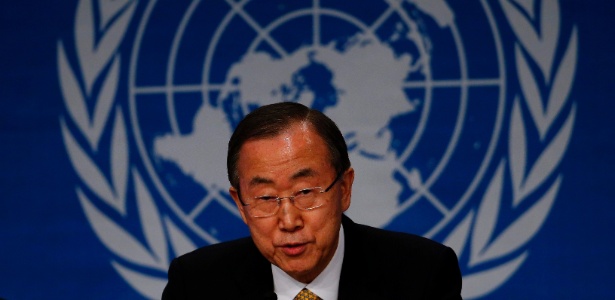 O secretário-geral das Nações Unidas, Ban Ki-moon, pediu às delegações sírias que se esforcem para buscar uma solução pacífica para o conflito que já dura três anos