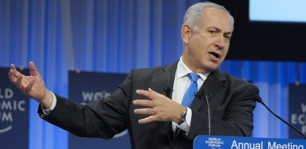 Netanyahu pede que os palestinos reconheçam Israel como "o Estado-nação do povo judeu" - Eric Piermont/AFP